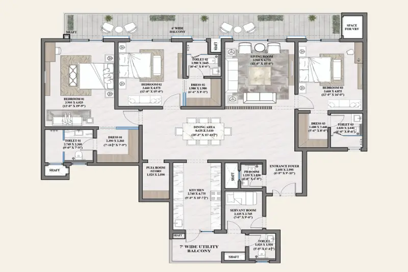 GB Realty Opus One tower2