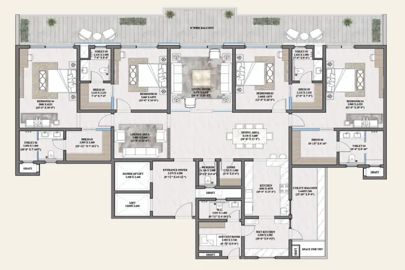 GB Realty Opus One tower5